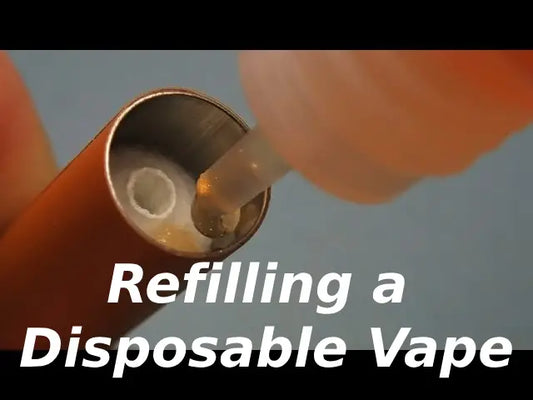can you refill a disposable vape