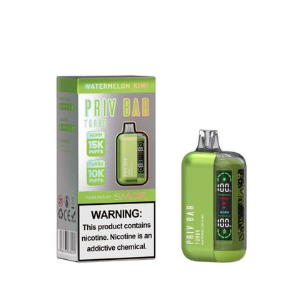 SMOK PRIV Bar Turbo Disposable Vape (5%, 15000 Puffs)