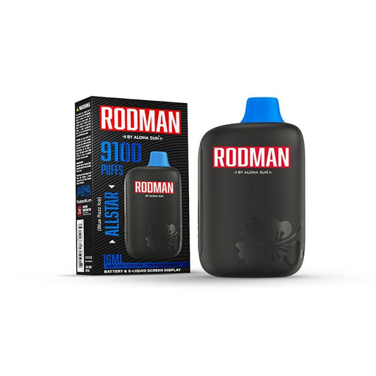Aloha Sun Rodman 9100 Disposable Vape (5%, 9100 Puffs)